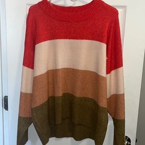 A New Day striped sweater size M
